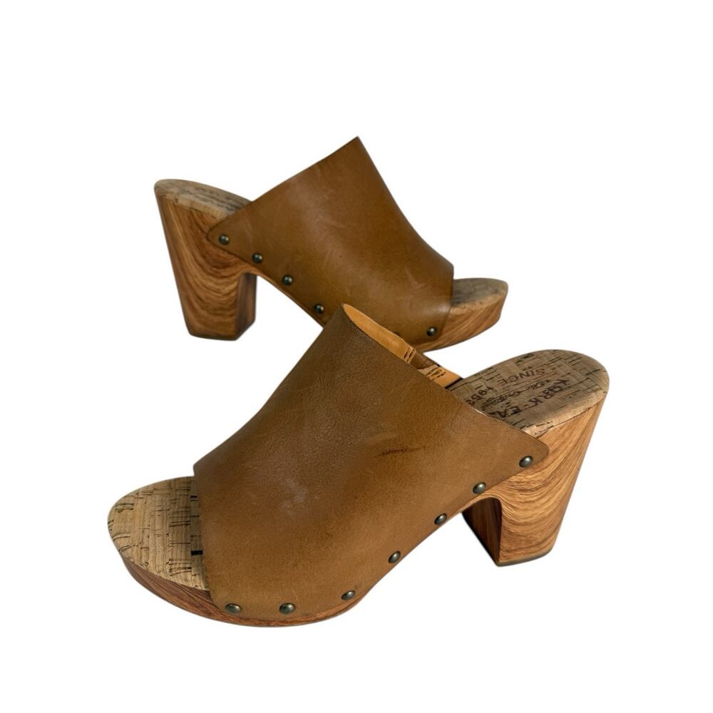 Kork-Ease Brown Leather Sandals